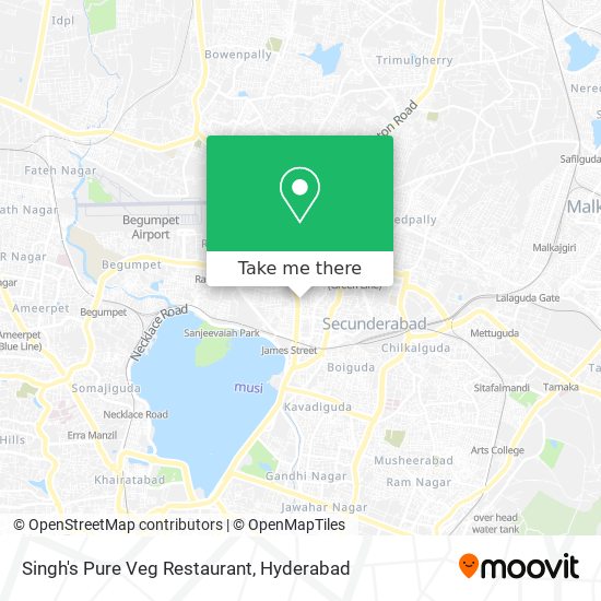Singh's Pure Veg Restaurant map