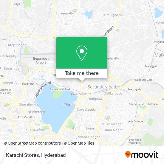 Karachi Stores map