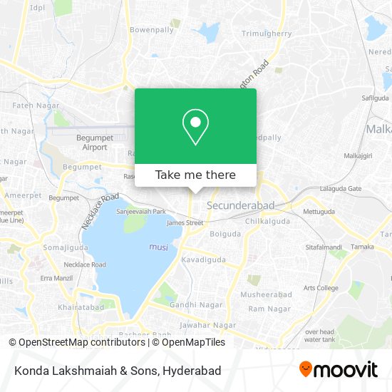 Konda Lakshmaiah & Sons map