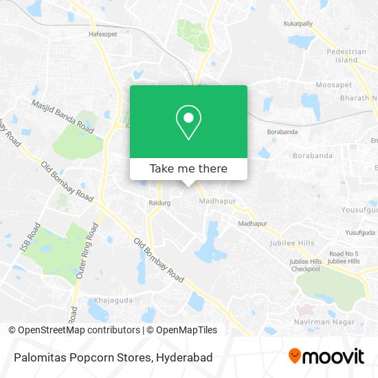 Palomitas Popcorn Stores map