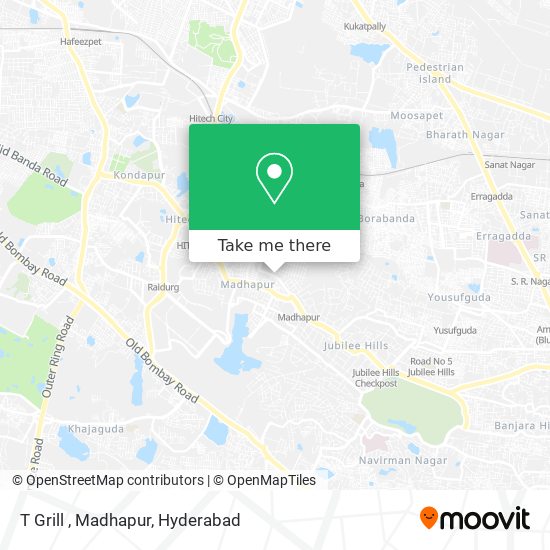 T Grill , Madhapur map