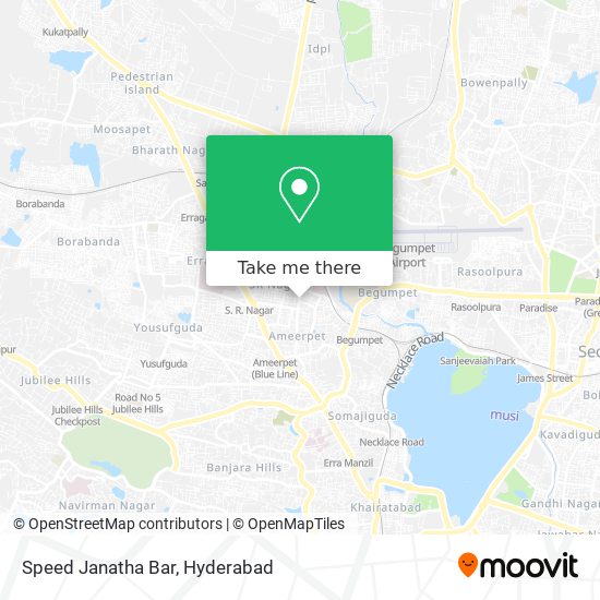 Speed Janatha Bar map