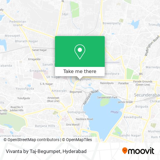 Vivanta by Taj-Begumpet map