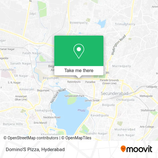 Domino'S Pizza map