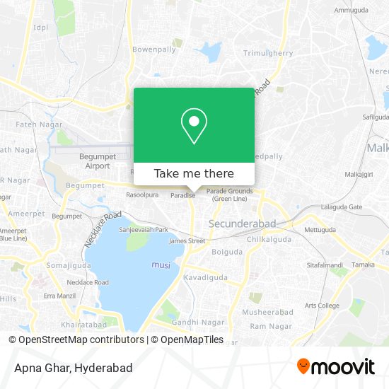 Apna Ghar map