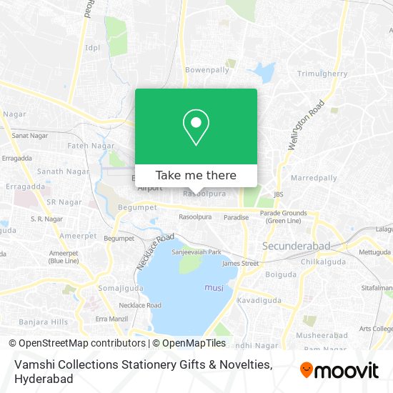 Vamshi Collections Stationery Gifts & Novelties map