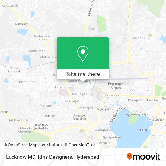 Lucknow MD. Idris Designers map