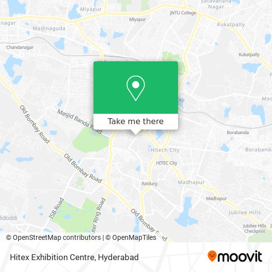 Hitex Exhibition Centre map