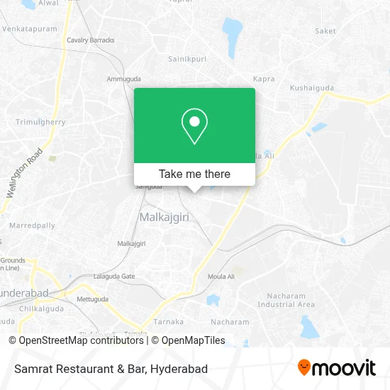 Samrat Restaurant & Bar map
