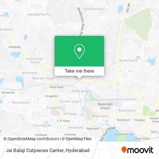 Jai Balaji Cutpieces Center map