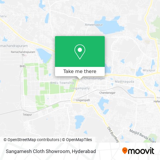 Sangamesh Cloth Showroom map