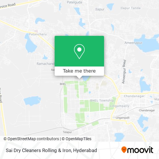 Sai Dry Cleaners Rolling & Iron map