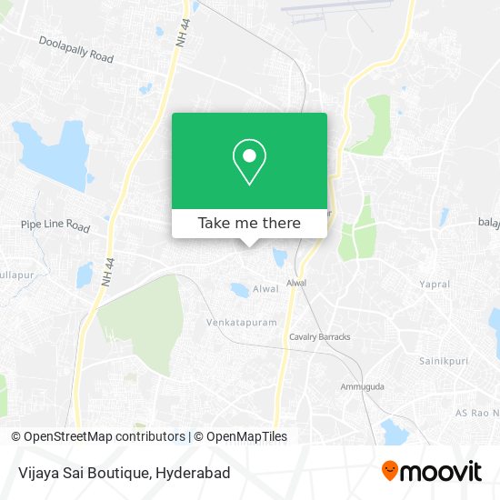 Vijaya Sai Boutique map