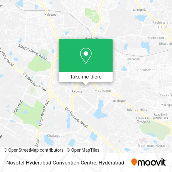 Novotel Hyderabad Convention Centre map