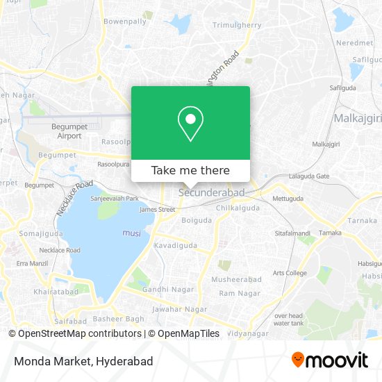 Monda Market map