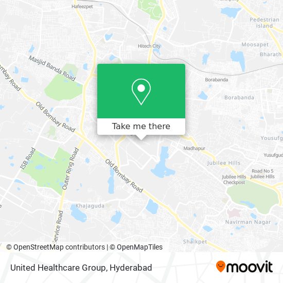 United Healthcare Group map