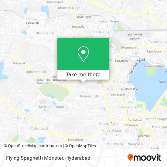 Flying Spaghetti Monster map