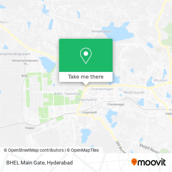 BHEL Main Gate map