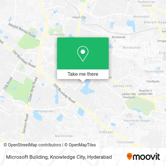 Microsoft Building, Knowledge City map