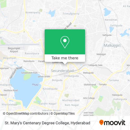 St. Mary's Centenary Degree College map