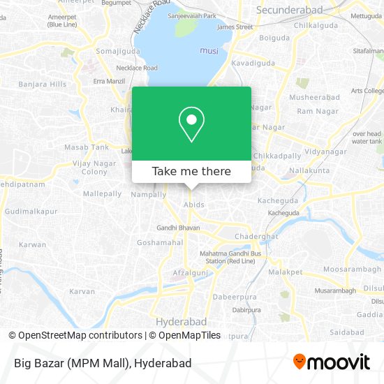 Big Bazar (MPM Mall) map