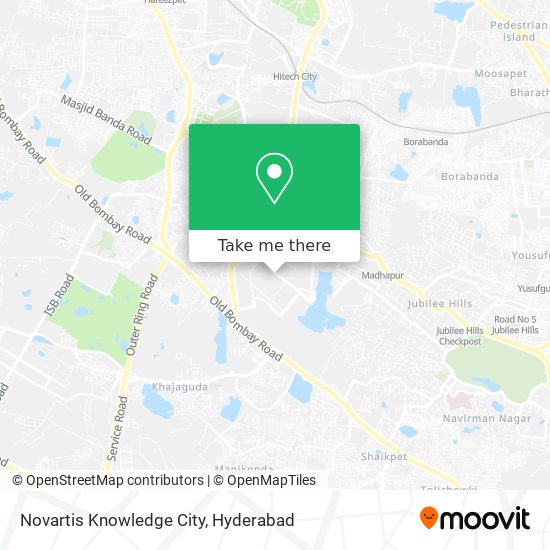 Novartis Knowledge City map