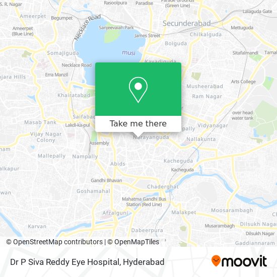 Dr P Siva Reddy Eye Hospital map