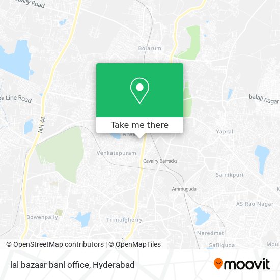 lal bazaar  bsnl office map