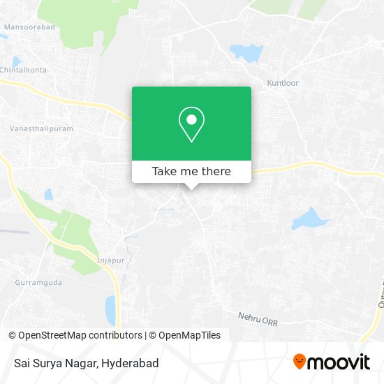 Sai Surya Nagar map