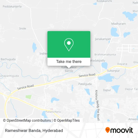 Rameshwar Banda map
