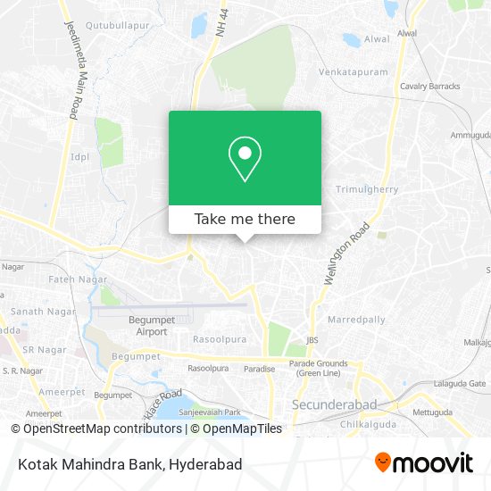 Kotak Mahindra Bank map