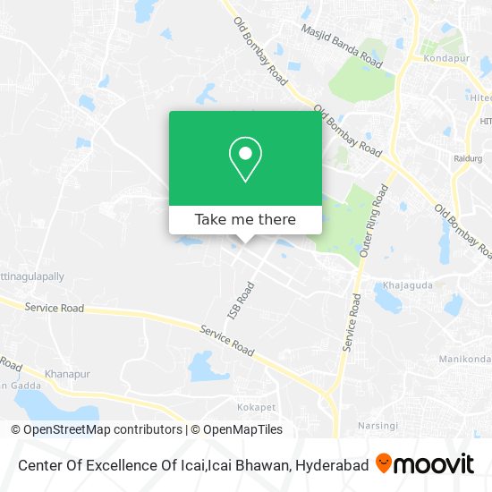 Center Of Excellence Of Icai,Icai Bhawan map