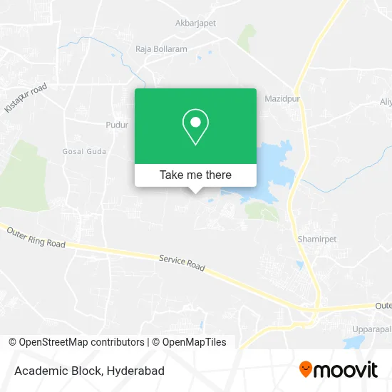 Academic Block map