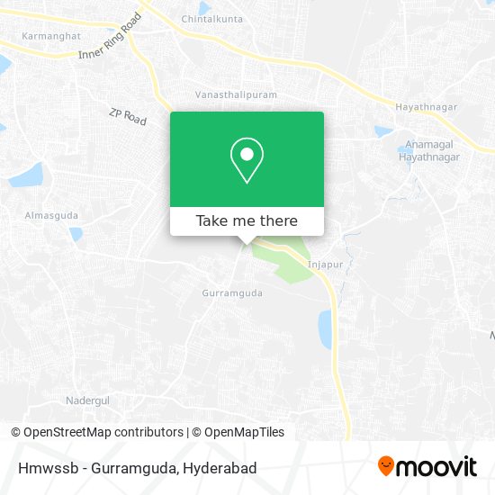 Hmwssb - Gurramguda map