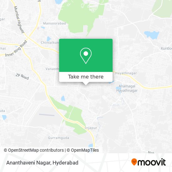 Ananthaveni Nagar map