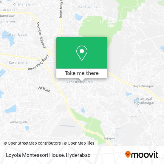 Loyola Montessori House map