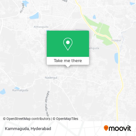 Kammaguda map