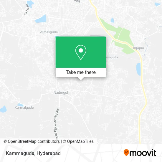 Kammaguda map