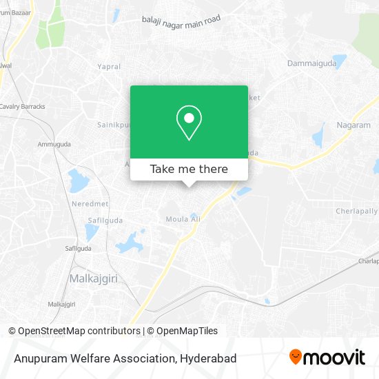Anupuram Welfare Association map