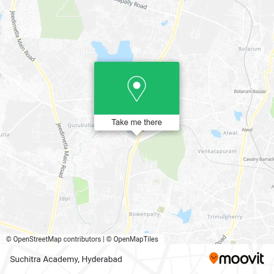 Suchitra Academy map