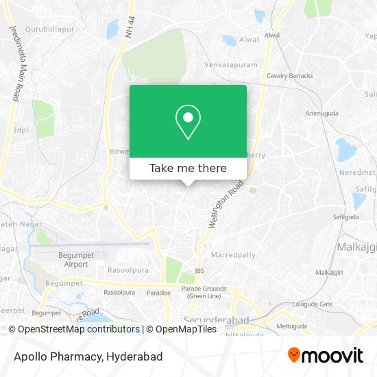 Apollo Pharmacy map