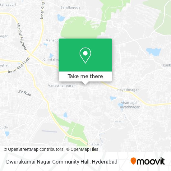 Dwarakamai Nagar Community Hall map