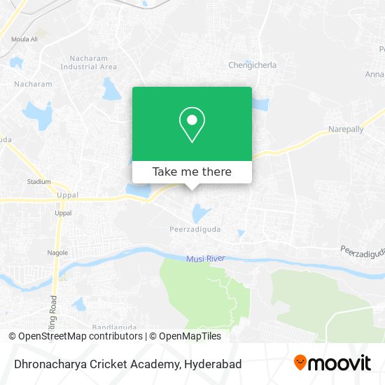 Dhronacharya Cricket Academy map