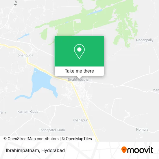 Ibrahimpatnam map