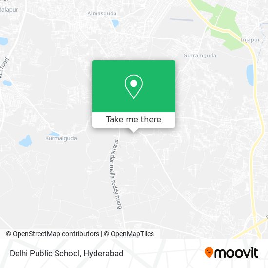 Delhi Public School map