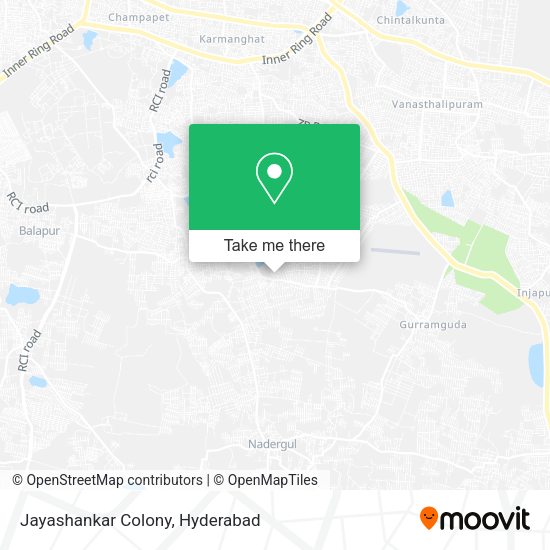 Jayashankar Colony map