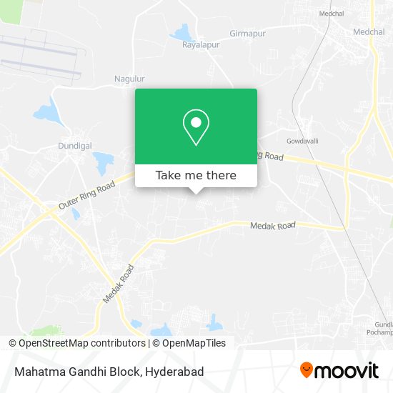 Mahatma Gandhi Block map