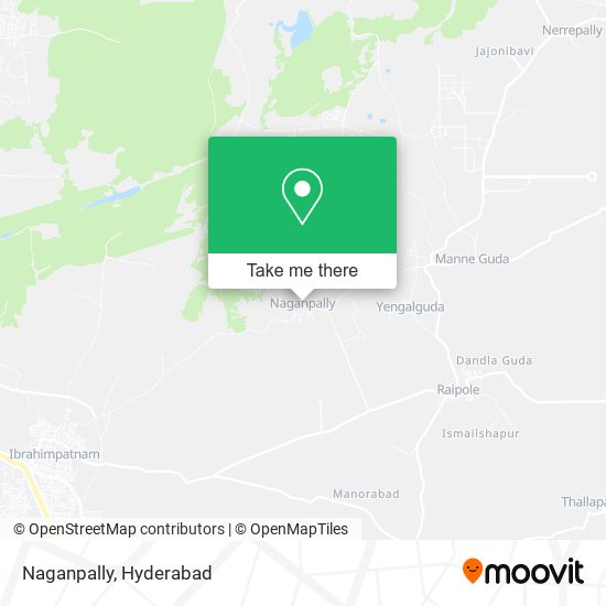 Naganpally map