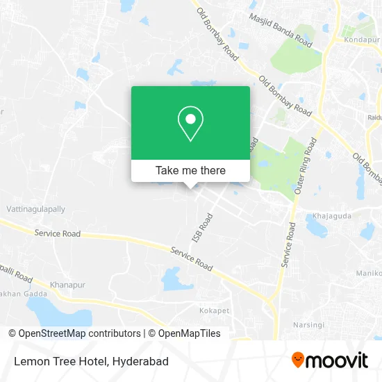 Lemon Tree Hotel map