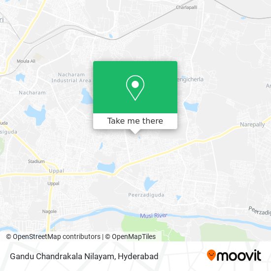 Gandu Chandrakala Nilayam map